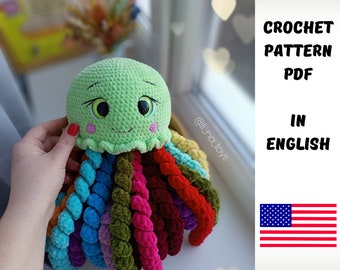 Crochet Jellyfish Tutorial - Fun DIY Project for Colorful Sea Creatures