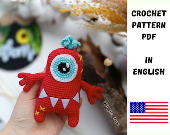 Cute and Creepy Crochet Monsters for Halloween Fun, Handmade Halloween Presents: Crochet Monster Toy Patterns