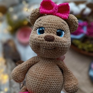 Adorable Crochet Bear Patterns Master the Art of Amigurumi Crafting with PDF Instructions Perfect for Baby Bears zdjęcie 4