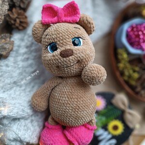 Adorable Crochet Bear Patterns Master the Art of Amigurumi Crafting with PDF Instructions Perfect for Baby Bears zdjęcie 5