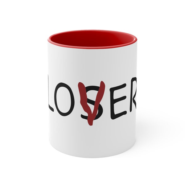 Losers Club Lover Accent Coffee Mug 11oz