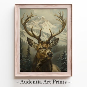 Printable Deer Wall Art