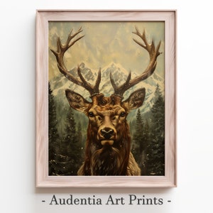 Printable Deer Wall Art