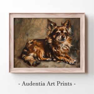Printed Chihuahua Wall Art Poster