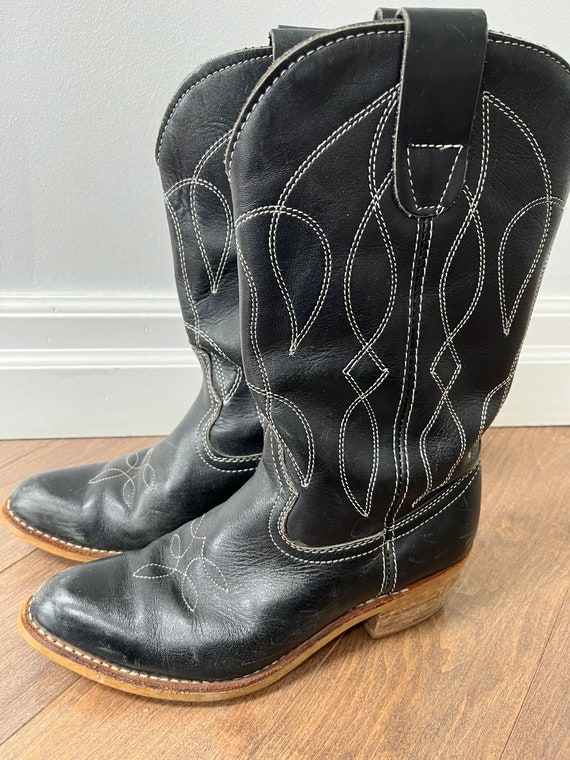 80s cowboy boots - image 4