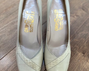 Vintage Salvatore Ferragamo pumps