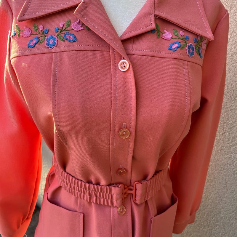 Vintage 70's women's leisure suit M