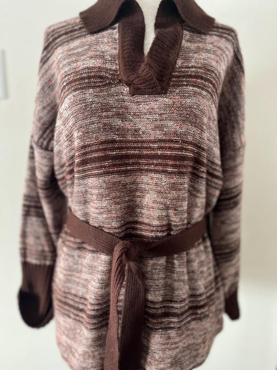 Marks & Spencer, Vintage 60s St Michael belted sweater