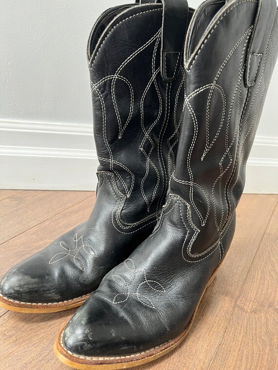 80s cowboy boots - image 6