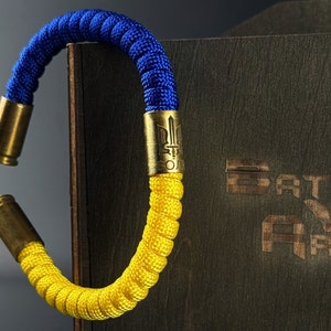 Oekraïense armband, String verstelbare kogelarmband, Cadeaus voor hem, Gemaakt in Oekraïne, Unisex maat, Lucky herenarmband