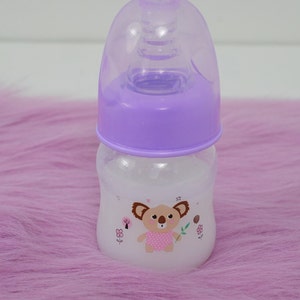 Reborn Bottle With Magic Milk 2oz Reborn Dolls Purple