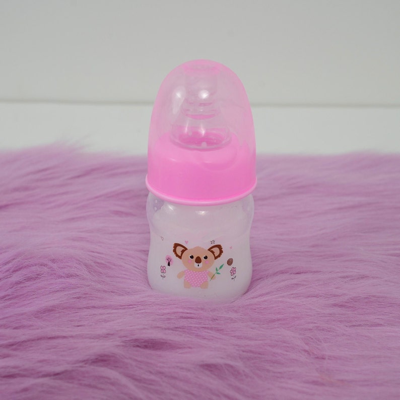 Reborn Bottle With Magic Milk 2oz Reborn Dolls Pink