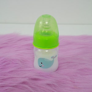 Reborn Bottle With Magic Milk 2oz Reborn Dolls Green