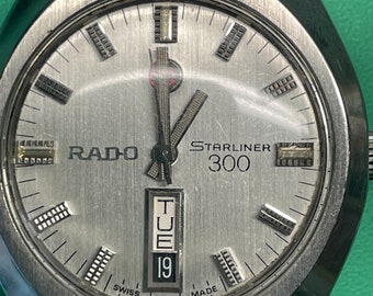 Rare 1970's Rado Starliner 300