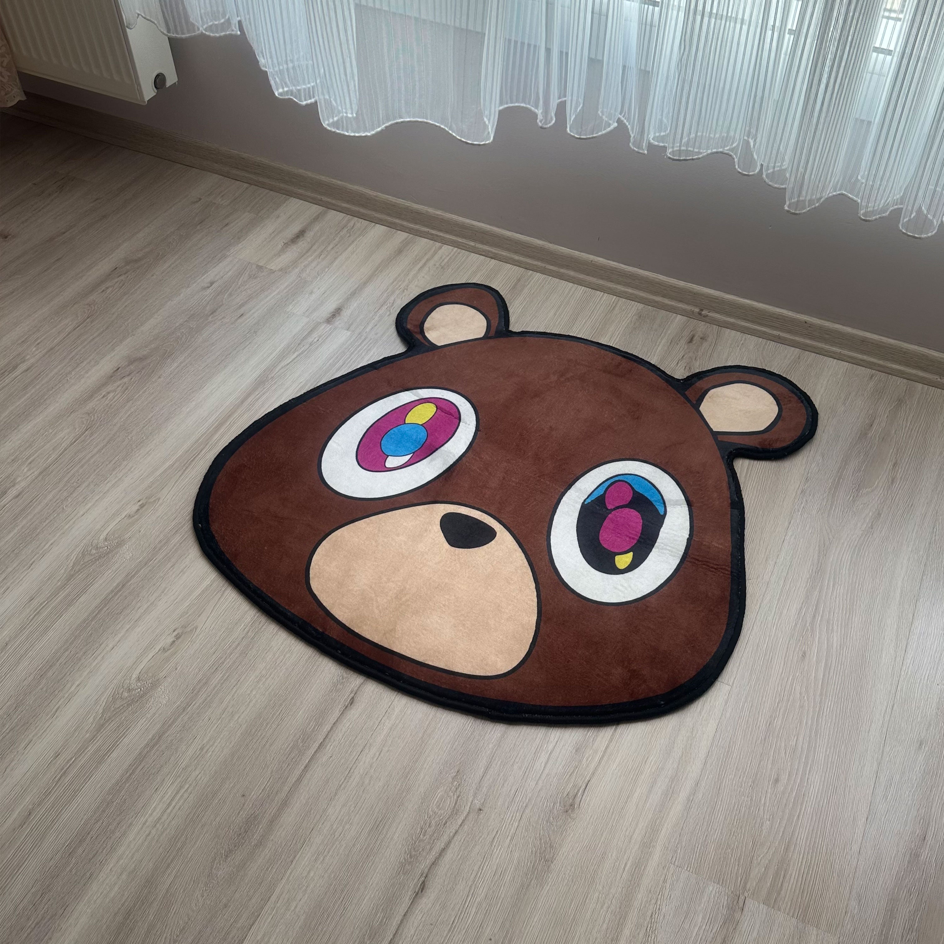 Kanye West Mascot Bear Rug, Graduation Bear, Hiphop, Rapper, Gift - Etsy