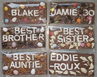 Loaded Chocolate Slab - Personalised