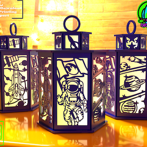 ASTRONAUT Lamp Decoration 3D Printable STL file