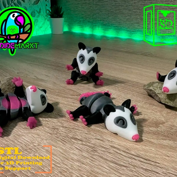 Opossum Stl file for 3D Printing