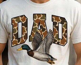 Preppy Camo Dad Checkered PNG, Hunting Season Png, Camo Flying Mallard Duck PNG, Dad Duck Hunting, Mallard png, Hunting png Digital Download