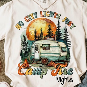 no city lights just campfire nights png, Outdoor Hiking PNG, Family Camping Trip Png, Camping Png, Caravan Png, Camp Life Png, Adventure Png
