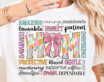 Funny Mama Quotes png, Mom Life Png, Mama Mom Mental Health Png, Mother's day Png, Retro Mother PNG, Blessed Mom Png, amazing caring mom Png