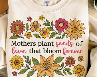 Retro Floral Mama png, Mama Quotes png, She is Mom png, Wildflowers Mama Sublimation, Floral Mom png, Mothers Day png, Mom Shirt png