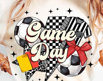 Soccer Png, Game Day Soccer PNG, Retro Checkered Soccer Mama Png, Soccer Mom Png, Leopard Soccer Coquette, Retro Soccer Mom Png Sublimation