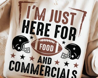 I'm Just Here for the Snacks Png, Football Png, Retro Football Png, Trendy Shirt PNG Team Halftime Game Day, Funny Football Png Sublimation