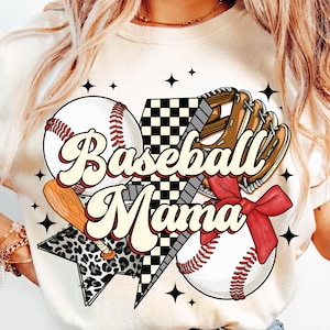 Baseball Mama Png Baseball With Coquette Png, Baseball Mom Png, Retro Baseball Png, Game Day Sublimation, Baseball Coquette Bow Sports Png