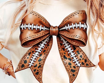 Football Coquette Bow Png, Retro Vintage Football Bow Png, Bow Football Png Sublimation, Game Day Football Coquette Bow Png Sublimation