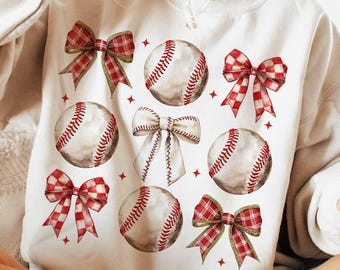 Retro Baseball Coquette Bow Png, Bow Baseball Png Sublimation, Baseball Png, Game Day Baseball Png, Coquette Baseball Png Shirt Design
