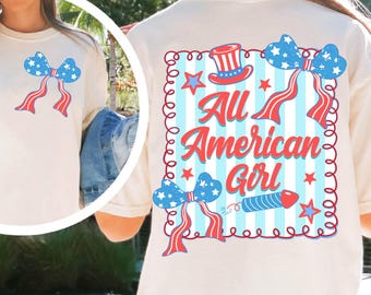 Coquete de garota americana PNG, design elegante de 4 de julho, sublimação de 4 de julho PNG, garota americana PNG, camiseta de 4 de julho PNG, patriótico PNG