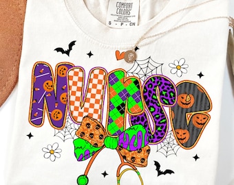 Preppy Nurse Halloween png Halloween Png, Nursing Png, Happy Halloween png, Nurse png, Boo Boo Crew Png, Funny Nurse Png, Coquette Nurse Png