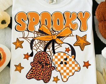 Halloween Spooky Png, Halloween Mom Png, Halloween Witch Bat Mom Png, Spooky Mama Halloween, Halloween Sublimation Retro Halloween Shirt Png