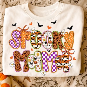Spooky Mama png, Funny Halloween Mama Png, Momster Halloween PNG, Spooky Season Png, Preppy Spooky Mama Halloween png, Mama png