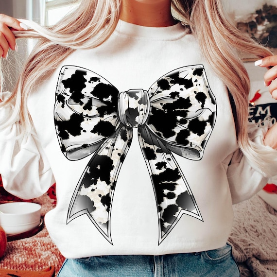 Cow Print Coquette Bow Png, Girly Western Cow Bow Png, Trending Png, Retro Mama Png, Coquette Western Png, Aesthetic Png, Western Png