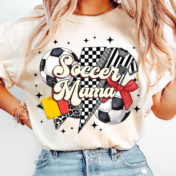 Soccer Mama Png Soccer With Coquette Png, Soccer Mom Png, Retro Soccer Png, Game Day Sublimation, Soccer Coquette Bow Sports Png