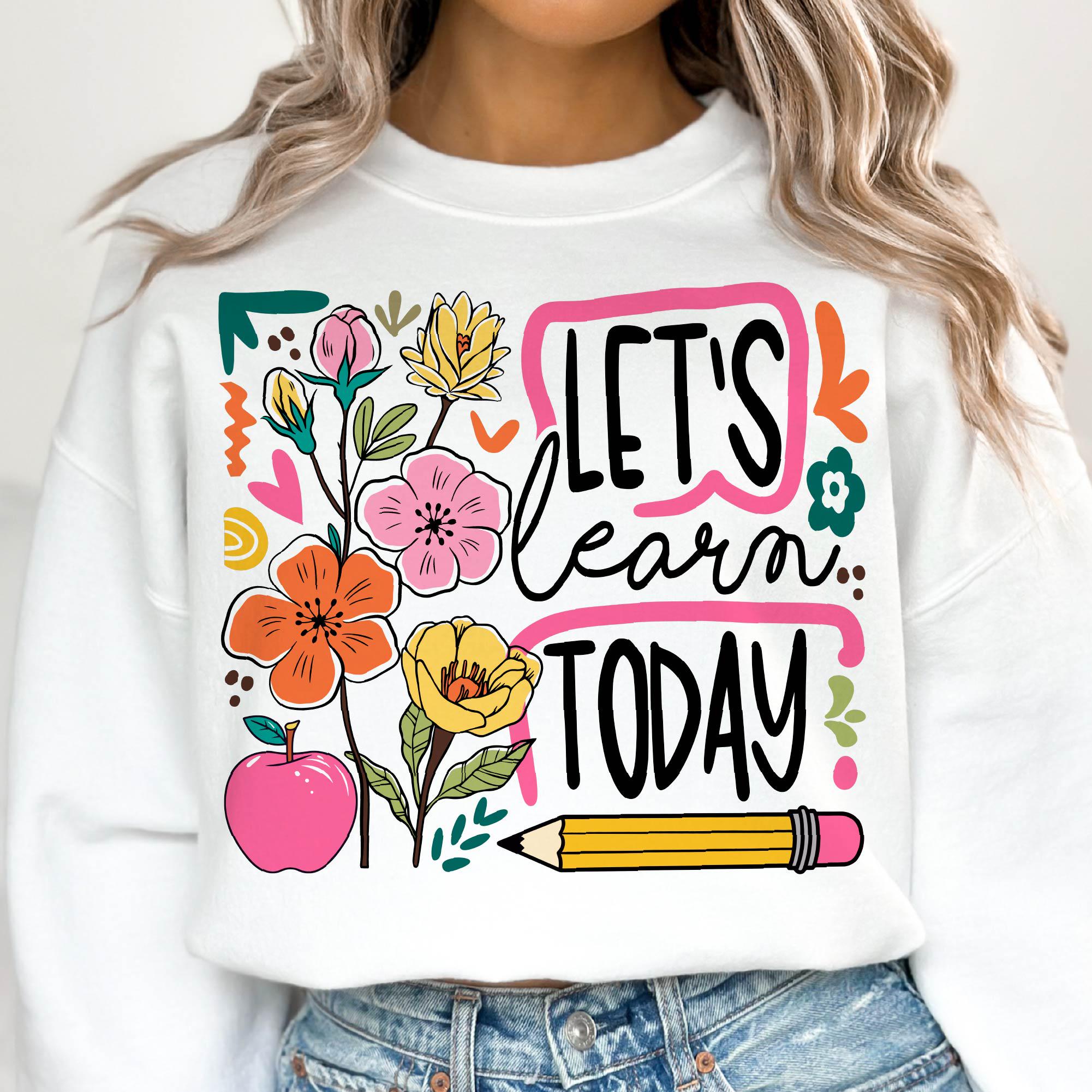 Boho Floral Teacher PNG, Sublimation Design, Back to School Png ...