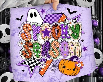 Preppy Halloween Spooky Season png, Retro Halloween png, Halloween Preppy Sublimation, Spooky png, Png, Halloween Png, Fall Vibes Png