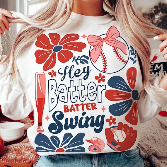 Boho Baseball Batter Batter Swing PNG, Retro Checkered Baseball Coquette Png, Game Day Baseball Coquette Png,Funny Baseball Png Game Day PNG