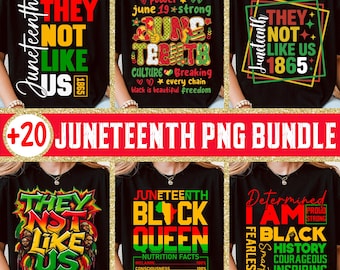 Pacote Juneteenth PNG, Juneteenth 1865 PNG, Eles Não Gostam de Nós PNG, Dia da Emancipação PNG, Camiseta Juneteenth PNG, Sublimação Liberdade Negra