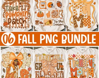 Fall Png, Fall Png Bundle, Fall Bundle Png, Fall mama png, Preppy Fall Pumpkin Png, Fall Vibes Png, Pumpkin Patch Png, Fall Coquette Bow Png