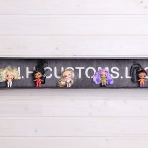 Custom neon funko pop display, LED display light up case, Personalized display case for collectibles and figures, Display cabinet glass door