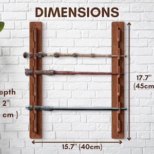 Wand Display Wall Mount, Wand Holder Stand, Custom Wand Display Stand ...