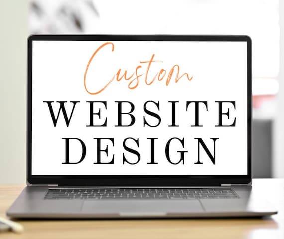 Custom Website Design: Professional Business Website, Modern & Responsive