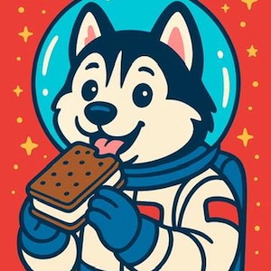 Homemade Freeze-Dried Ice Cream Sandwich | Astronaut Snack |  Hiking Treat | Camping Food | Crunchy Dessert | Varied Flavors | Home-Made