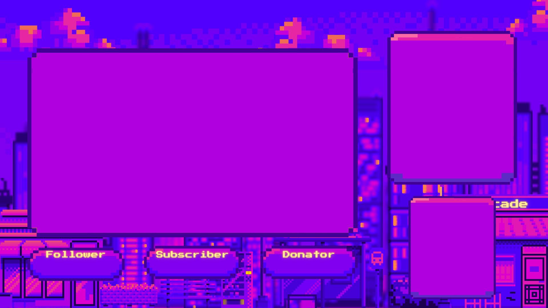 Retro Arcade Twitch Overlay Pack – Pixel Stream Starting Soon, BRB ...