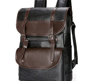 Handmade Leather Backpack – Genuine Leather Travel Bag