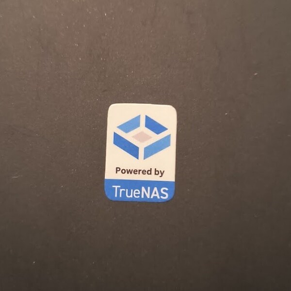 TrueNAS Linux NAS Sticker / Decal / Badge (6 Pack)