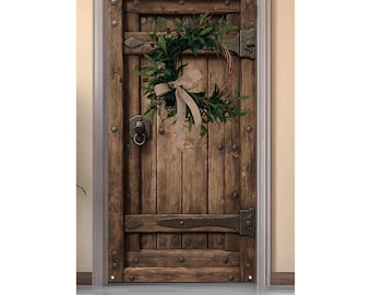 Olive Branches Olives Burlap Bow Rustic Summer Greenery Wicker Wreath Front Door Farmhouse